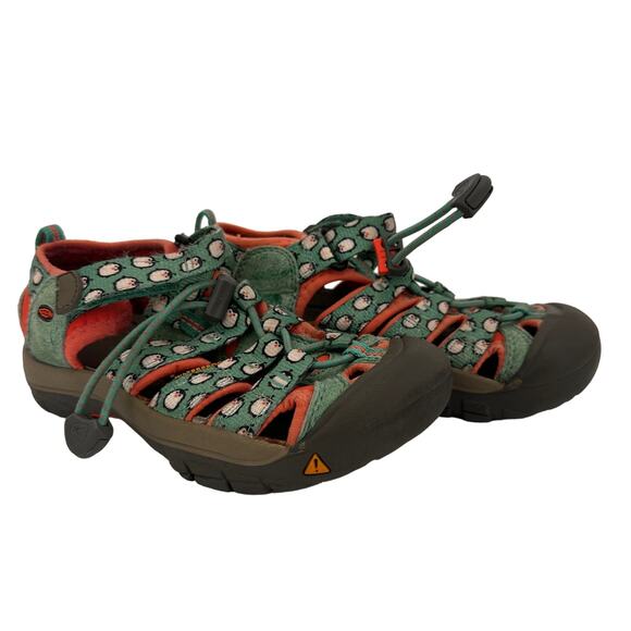 Keen Girls Newport H2 Penguin Sandals Size 12 - Picture 1 of 8